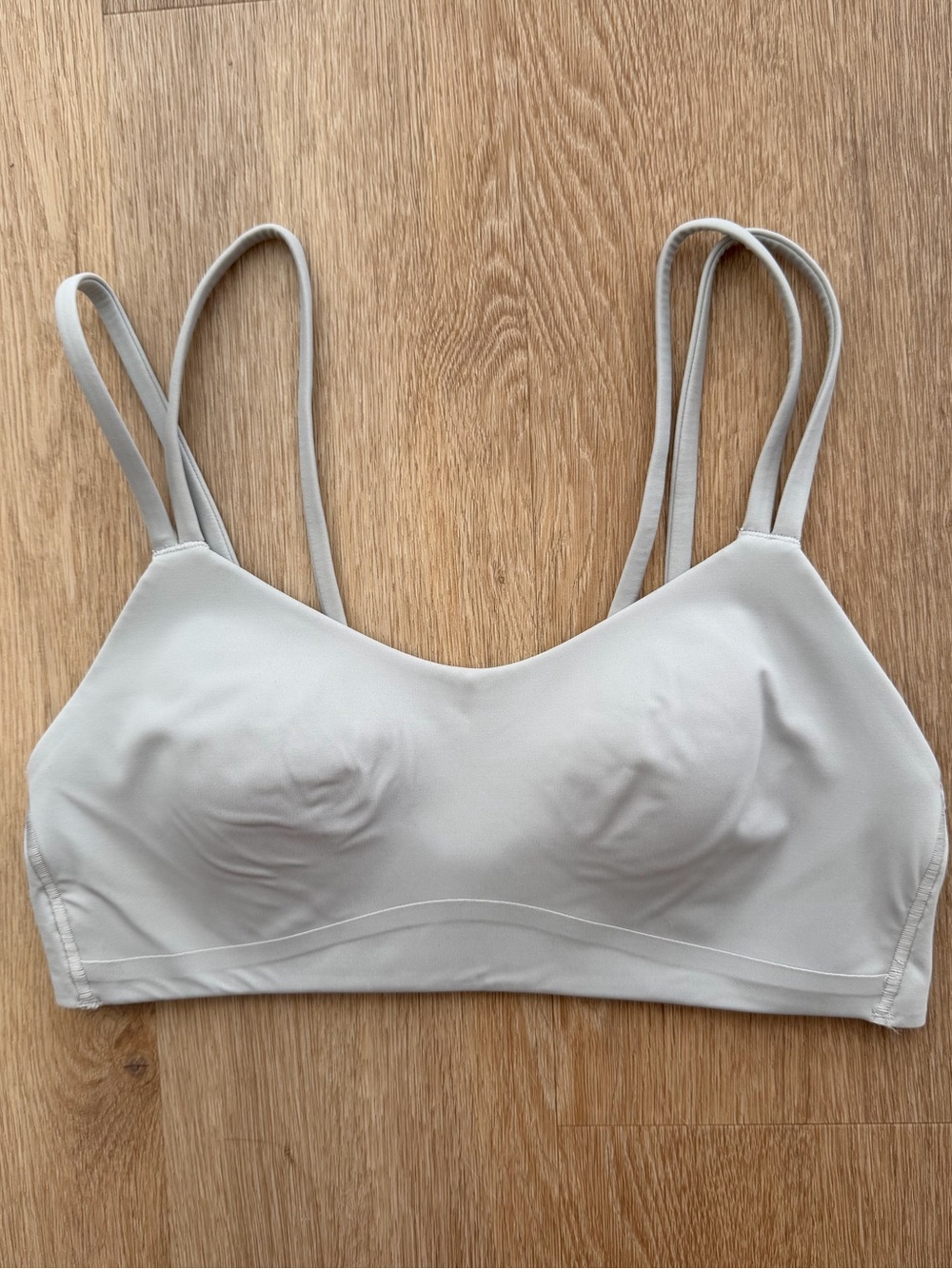Light Gray Like A Cloud Bra